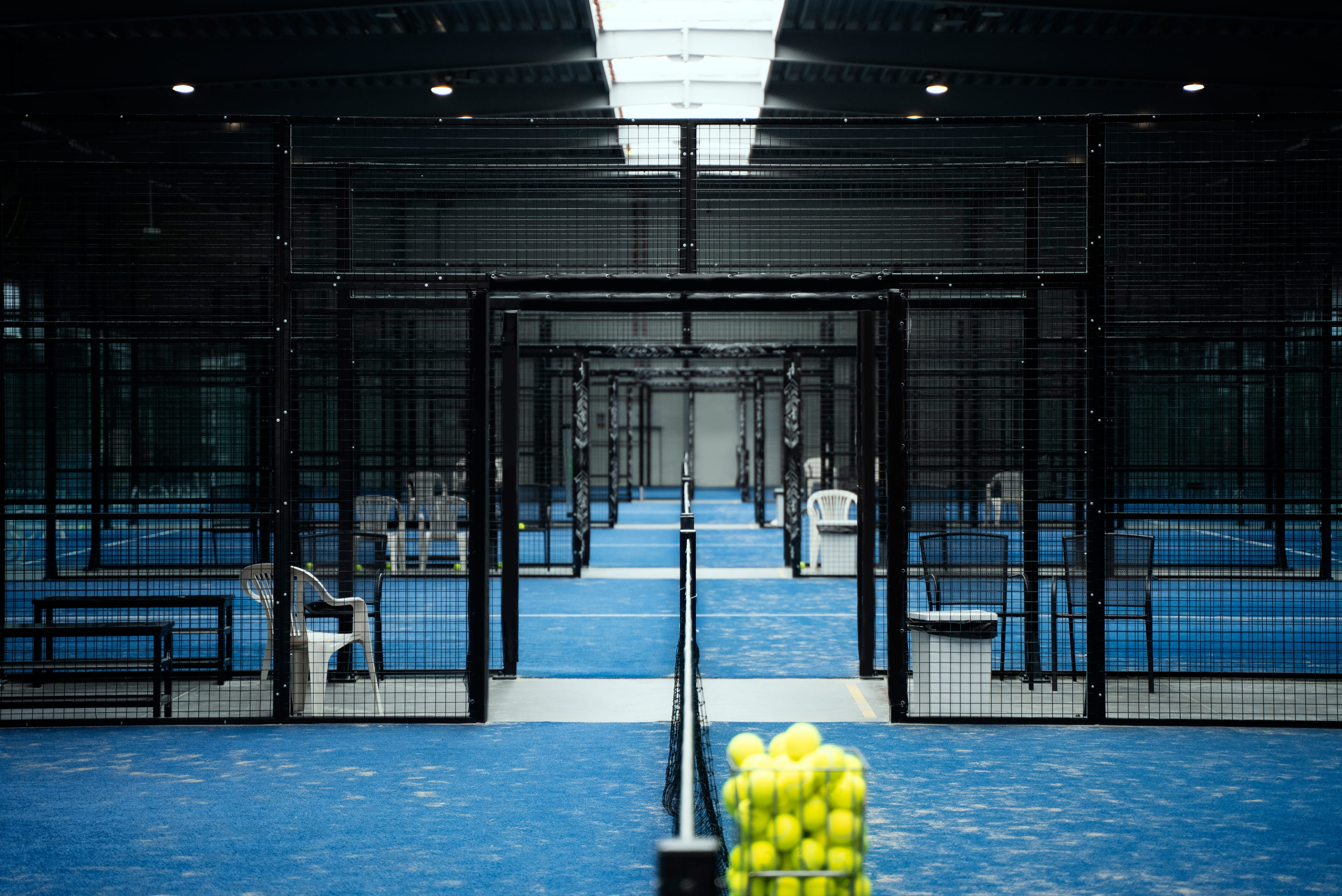 Pádel court resurfacing